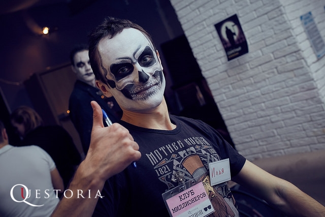 грим на хэллоуин