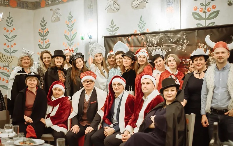 Тимбилдинг-активности на корпоративе на Новый год в Saratov